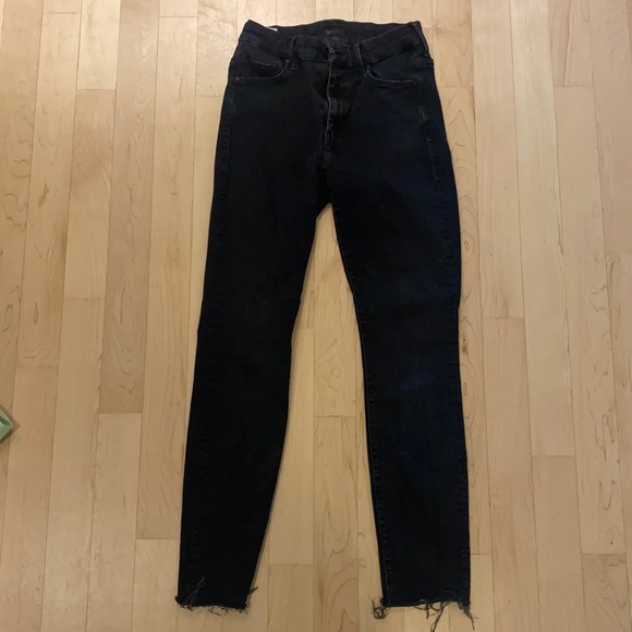 MOTHER Black skinny jeans - Picture 3 of 6